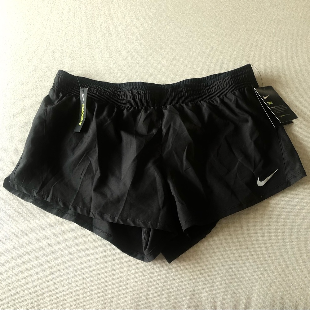Black Women’s Nike Running Athletic Shorts